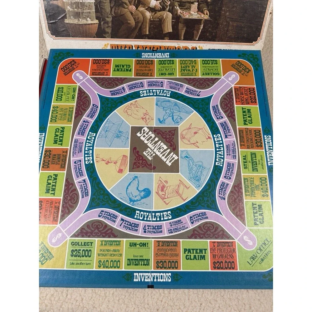 1974 The Inventors Game by Parker Brothers